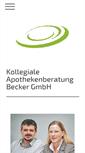 Mobile Screenshot of kollegiale-apothekenberatung.de